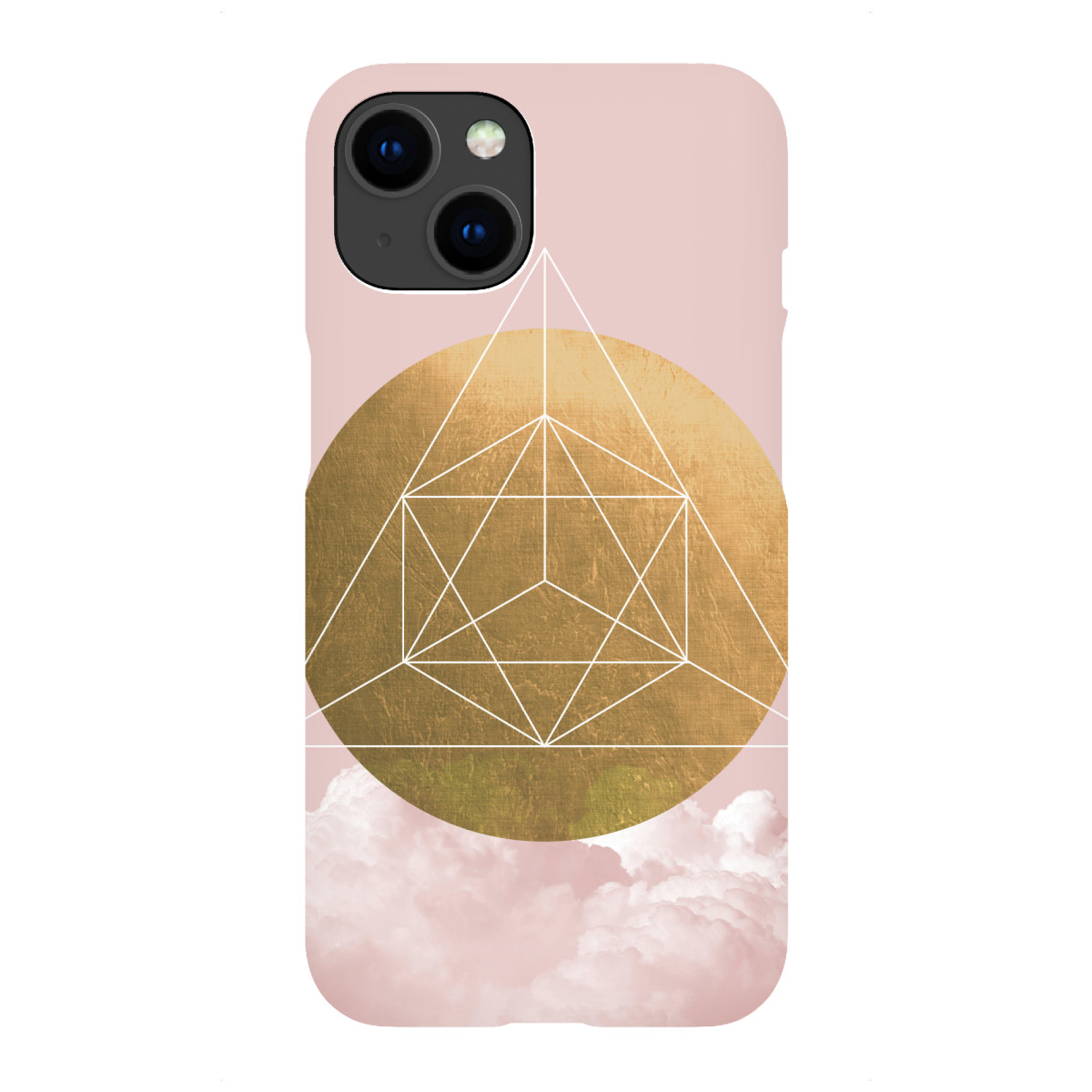 "Blush Gold Lux"für iPhone - Premium-Case Handyhülle artboxONE