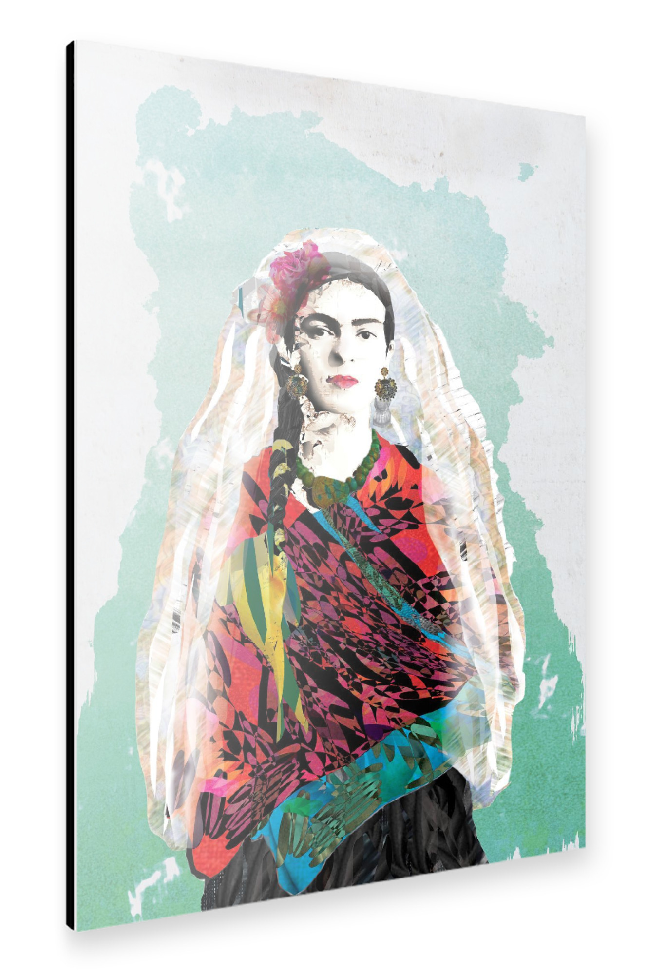 Alu-Dibond "Frida With Vail" 75x50 cm artboxONE