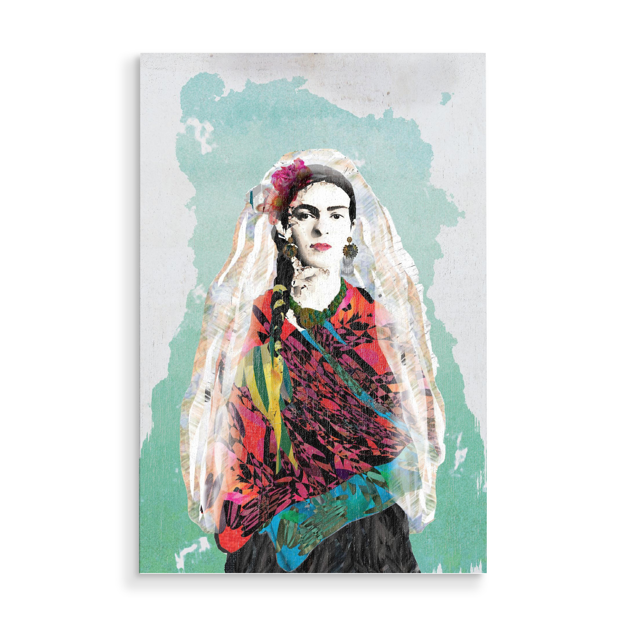 Holzbild "Frida With Vail" artboxONE - Menschen