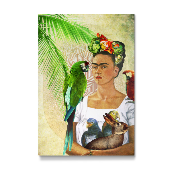 Galerie-Print "Frida And Her Pets" 30x20 cm artboxONE