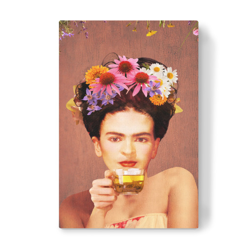 Frida Drinking Tea