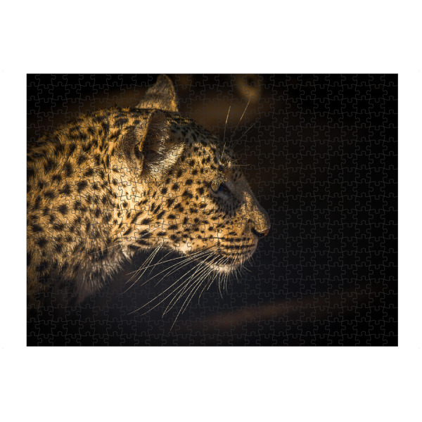 artboxONE Puzzle "Leopard" artboxONE - Natur,Reise,Tiere,Reise / Afrika - Leopard,Tierwelt,Raubkatze,Afrika,Safari,Natur - Bild Leopard