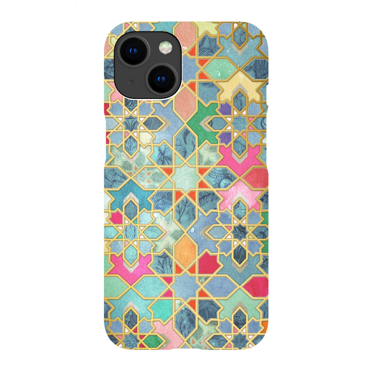 "Gilt & Glory Moroccan Mosaic"für iPhone - Premium-Case Handyhülle artboxONE