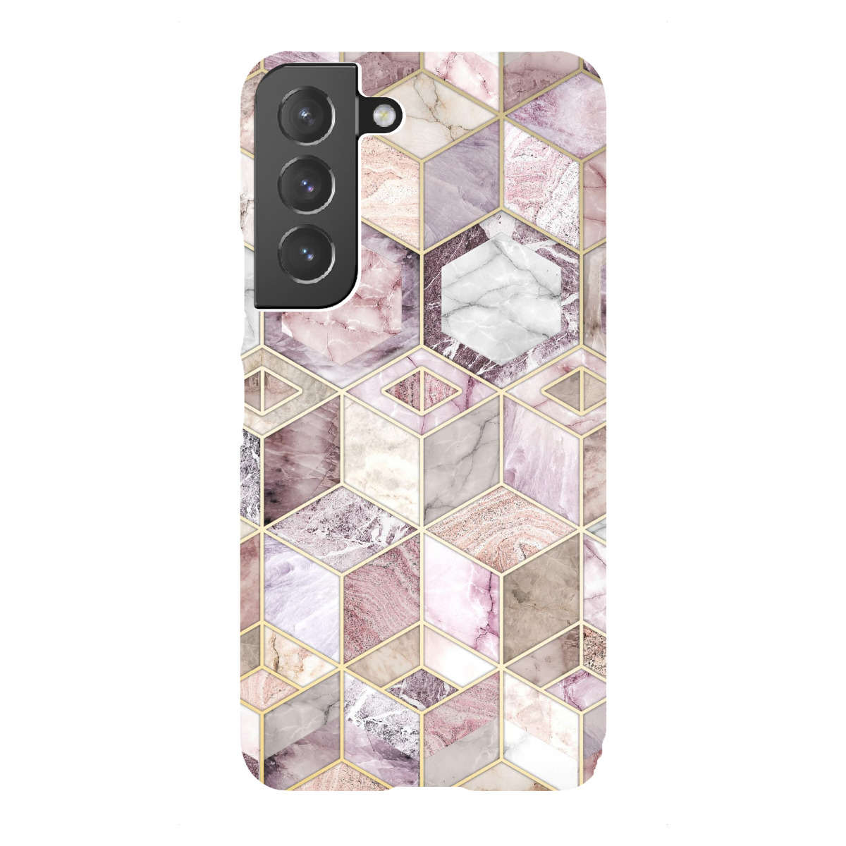 "Blush Quartz Honeycomb"für Samsung Galaxy - Premium-Case Handyhülle artboxONE