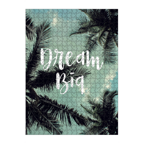 Puzzle Ravensburger "Dream Big 2" artboxONE - Typografie,Natur,Reise,Menschen,Liebe,Festivals