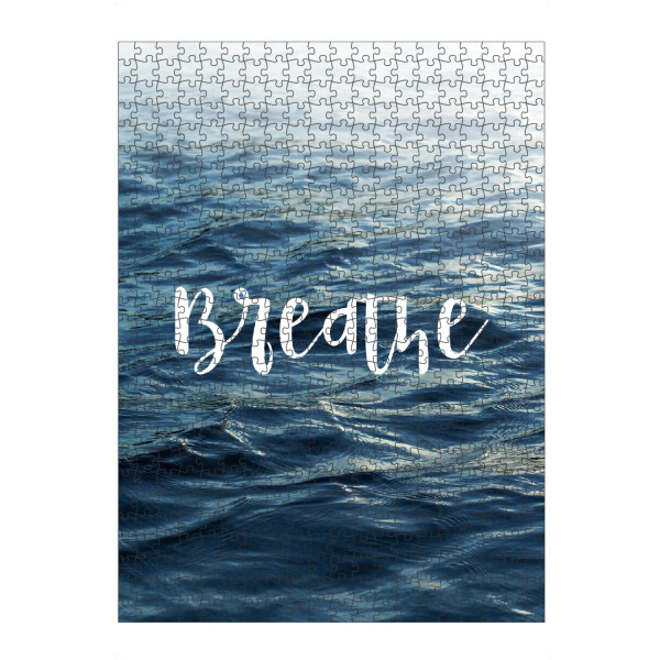 Puzzle Ravensburger "Breathe - Mindful Art Piece" artboxONE - Typografie,Natur,Reise,Liebe,Festivals
