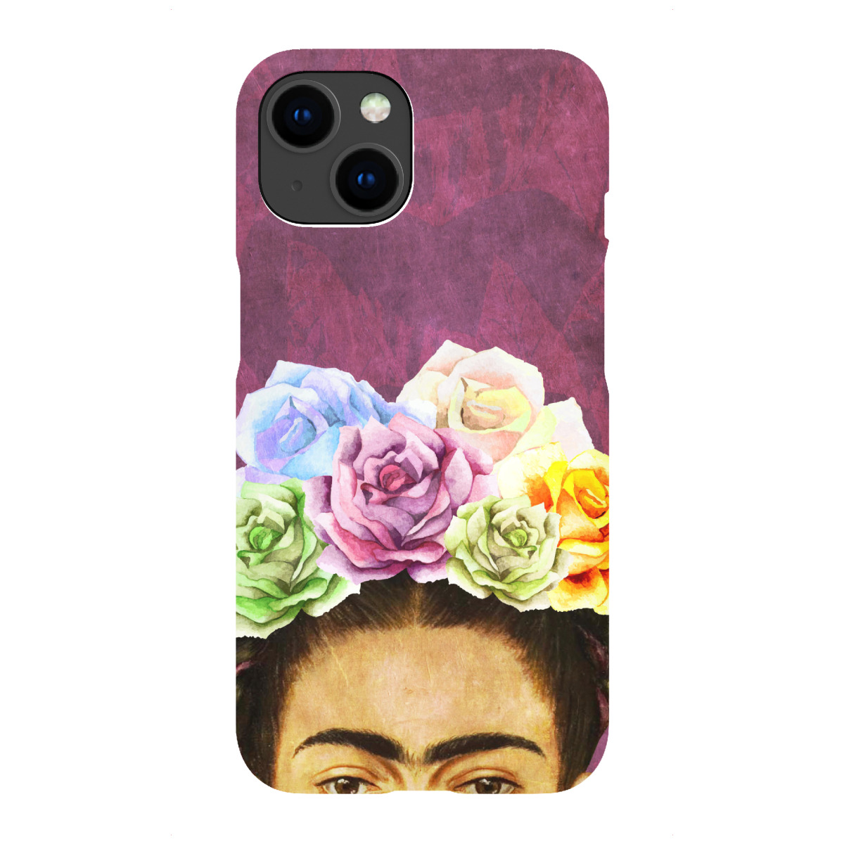 iPhone "Peek-A-Boo Frida Rose Red" Premium-Case Handyhülle artboxONE