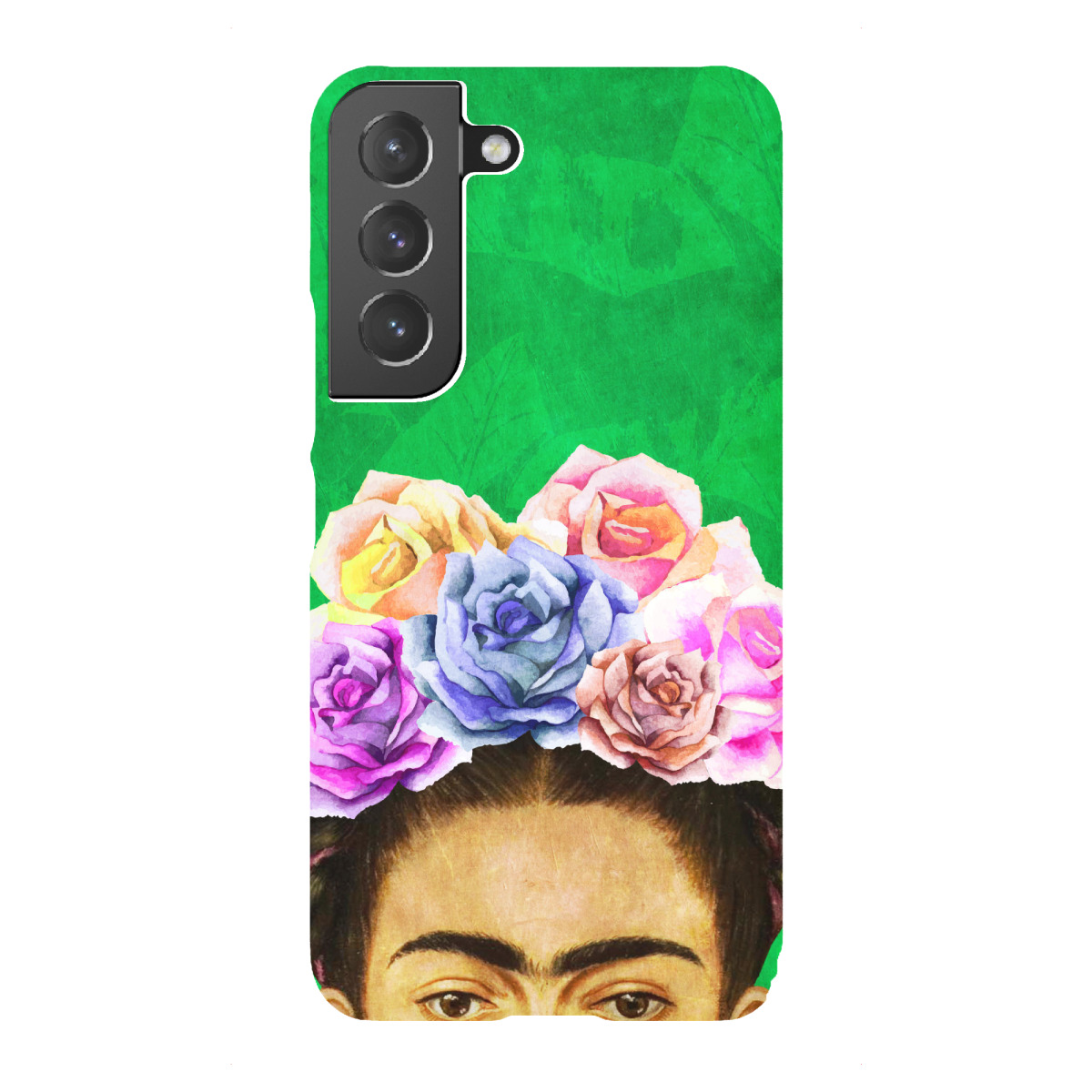 "Peek-A-Boo Frida Green"für Samsung Galaxy - Premium-Case Handyhülle artboxONE