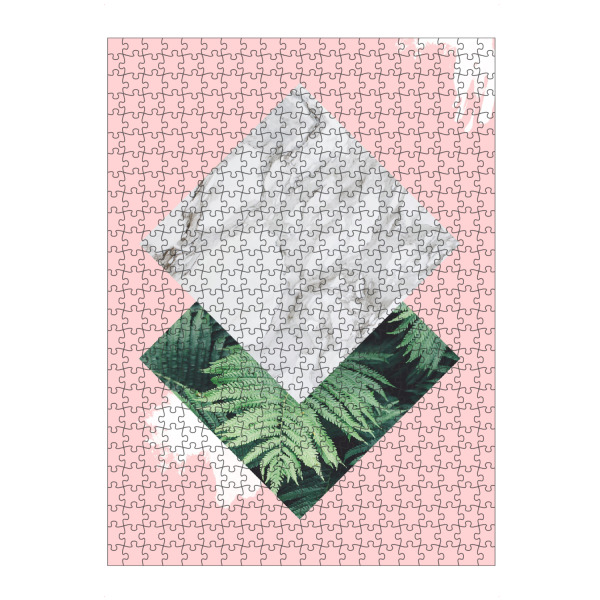 artboxONE Puzzle "Marble Pink" artboxONE - Natur,Abstrakt,Geometrie,Marmor