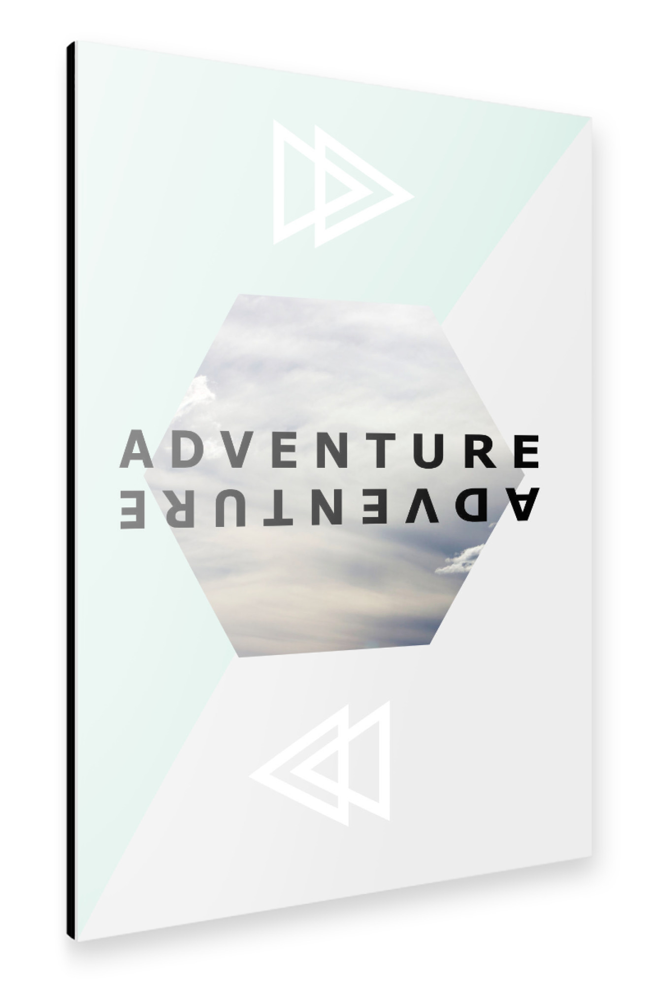 Alu-Dibond "Adventure" 75x50 cm artboxONE