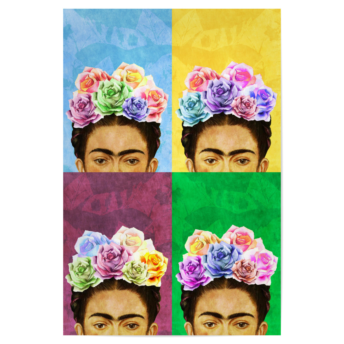 Pop Art Frida Als Poster Bei Artboxone Kaufen