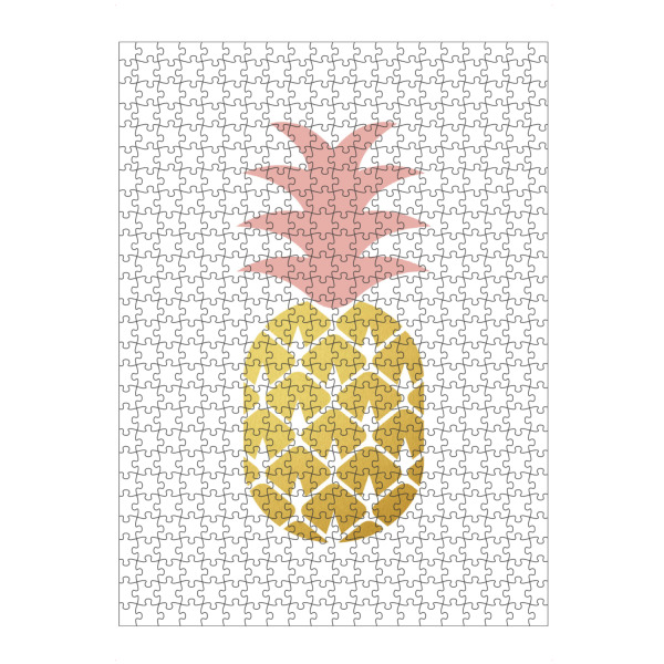 artboxONE Puzzle "Pineapple pink gold" artboxONE - Natur,Essen & Trinken / Obst & Gemüse,Festivals