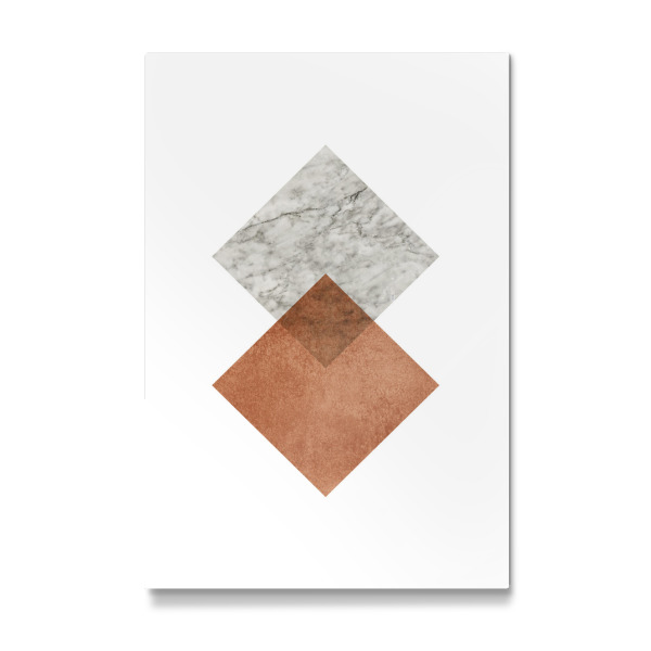 Galerie-Print "Marble copper graphic" 30x20 cm artboxONE