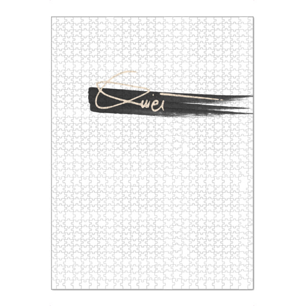 Puzzle Ravensburger "Quiet" artboxONE - Typografie,Fashion