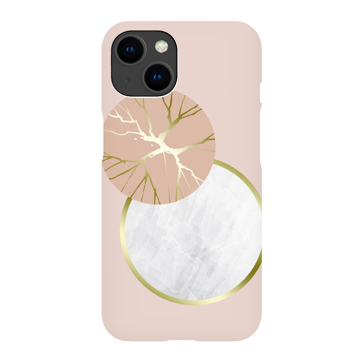 "Blush Satellite"für iPhone - Premium-Case Handyhülle artboxONE
