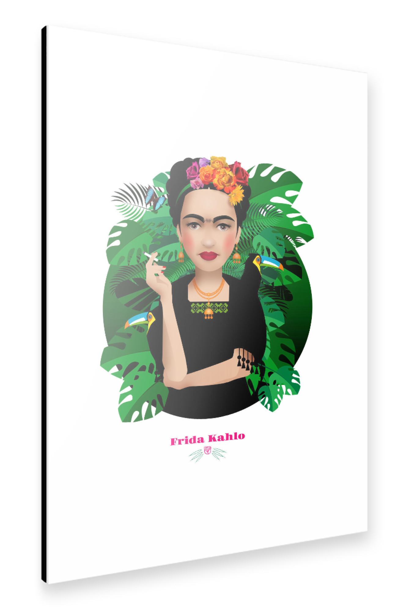 Alu-Dibond "Frida Kahlo" 75x50 cm artboxONE