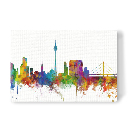 Düsseldorf Germany Skyline