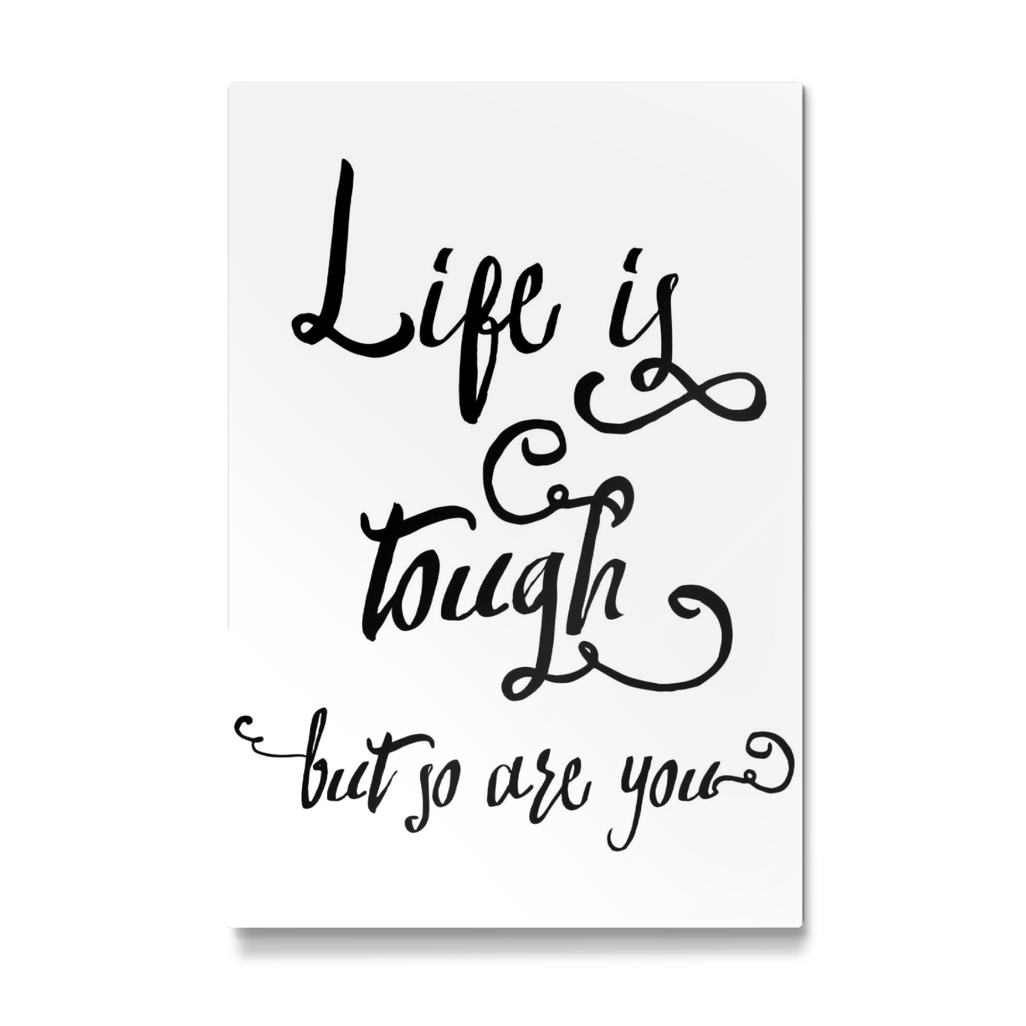 Galerie-Print "Life Is Tough But So Are You" 30x20 cm artboxONE