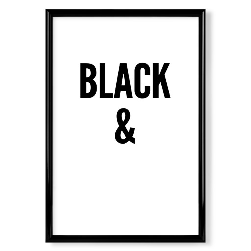 Black & White