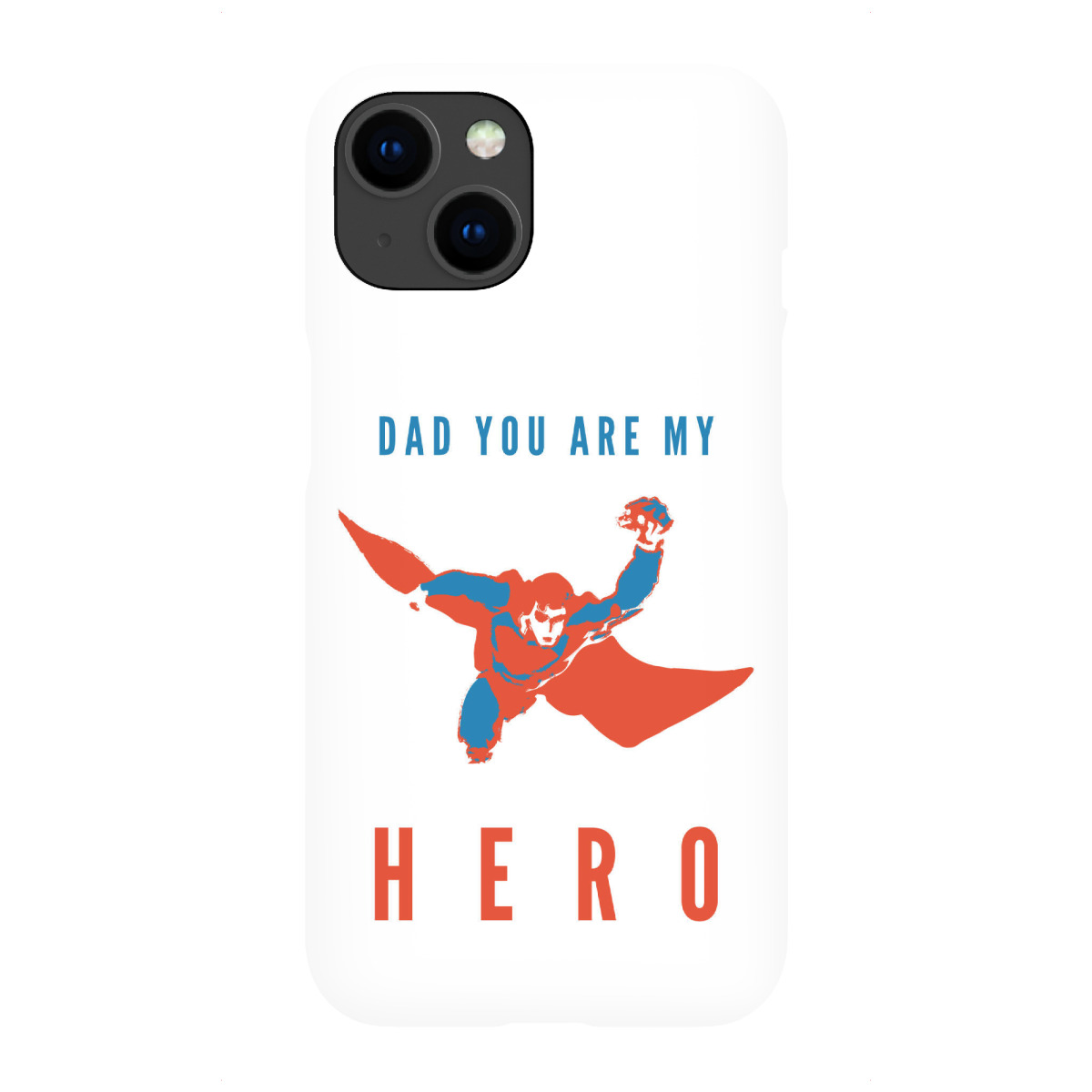 "Dad, My Hero"für iPhone - Premium-Case Handyhülle artboxONE