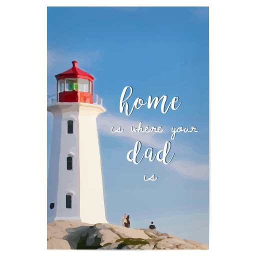 Home is where your dad is