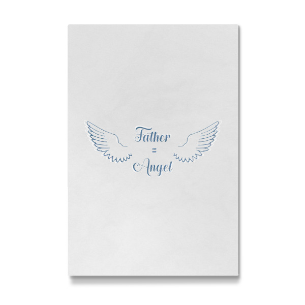 Galerie-Print "Father = Angel" 30x20 cm artboxONE