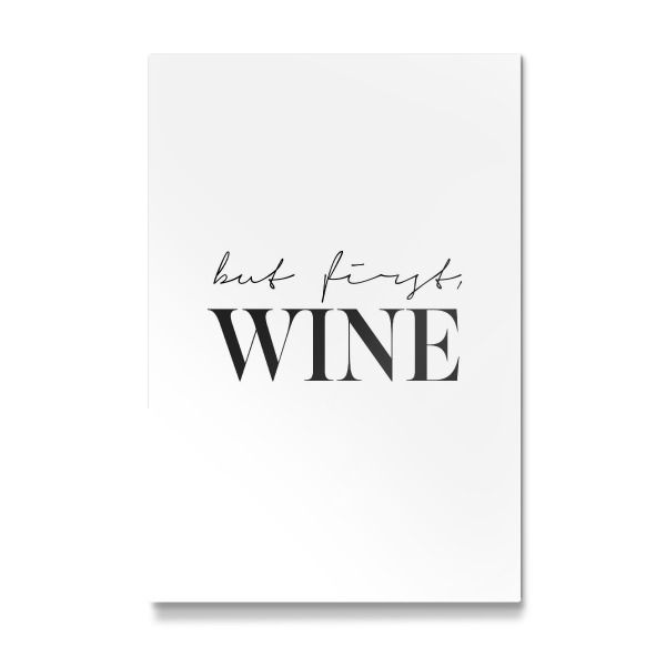 Galerie-Print "Wine quote print" 30x20 cm artboxONE
