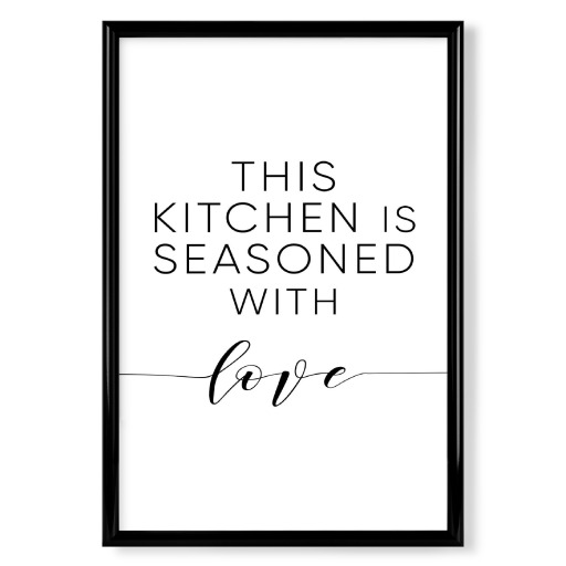 This kitchen is seasoned with love