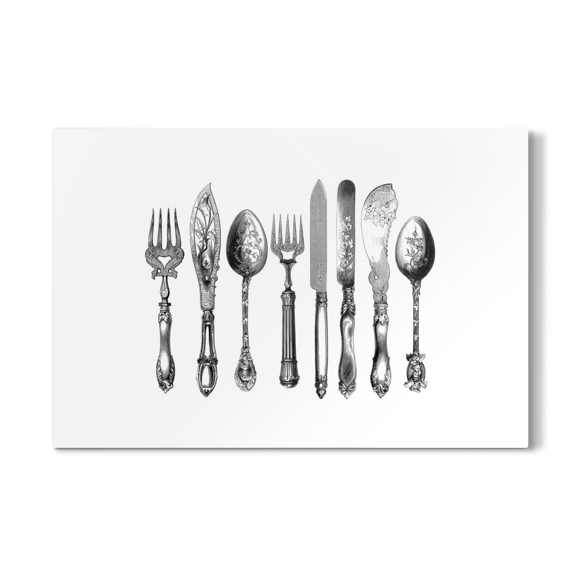 Galerie-Print "Vintage Cutlery Print" 75x50 cm artboxONE