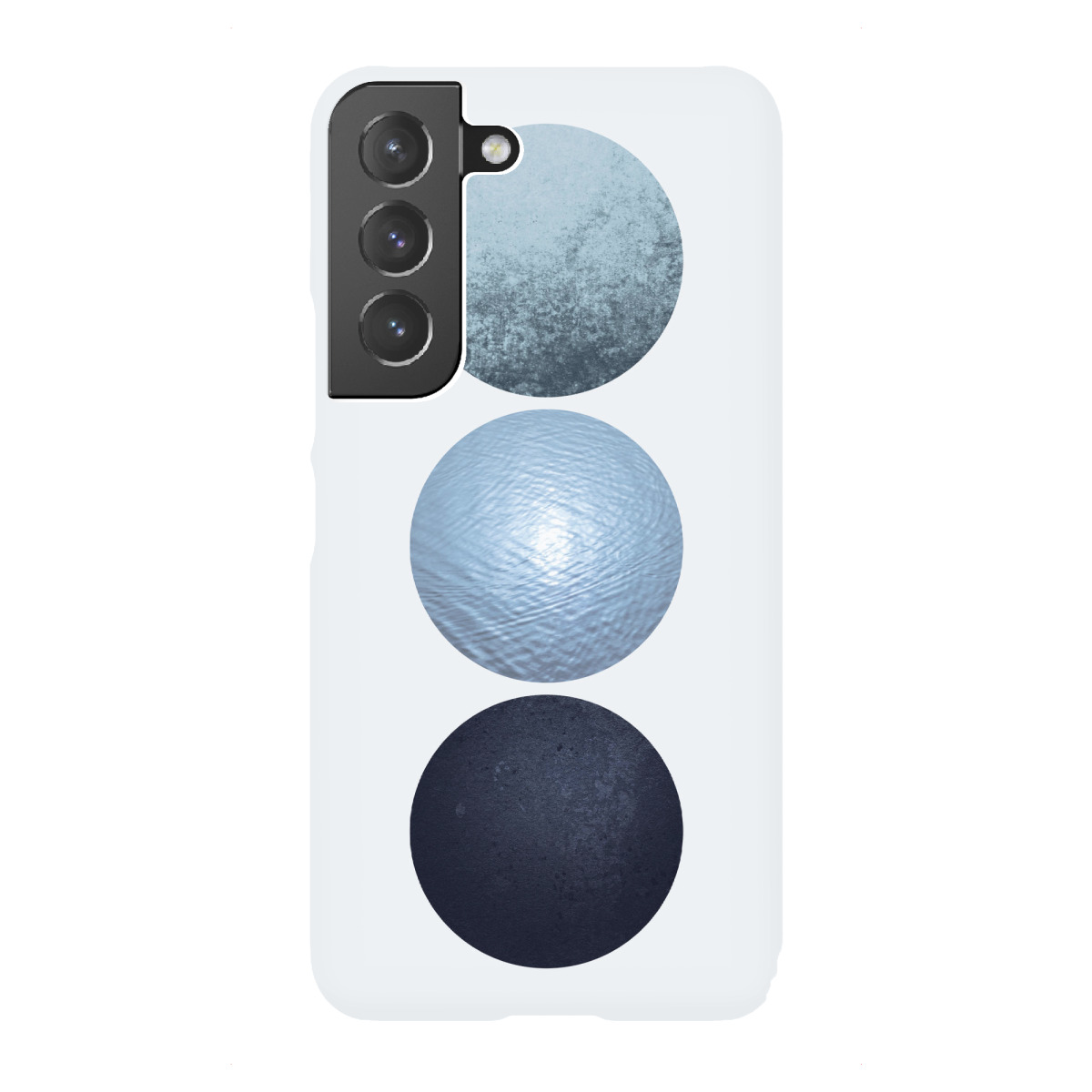 Samsung Galaxy "Nordic Blue 2" Premium-Case Handyhülle artboxONE