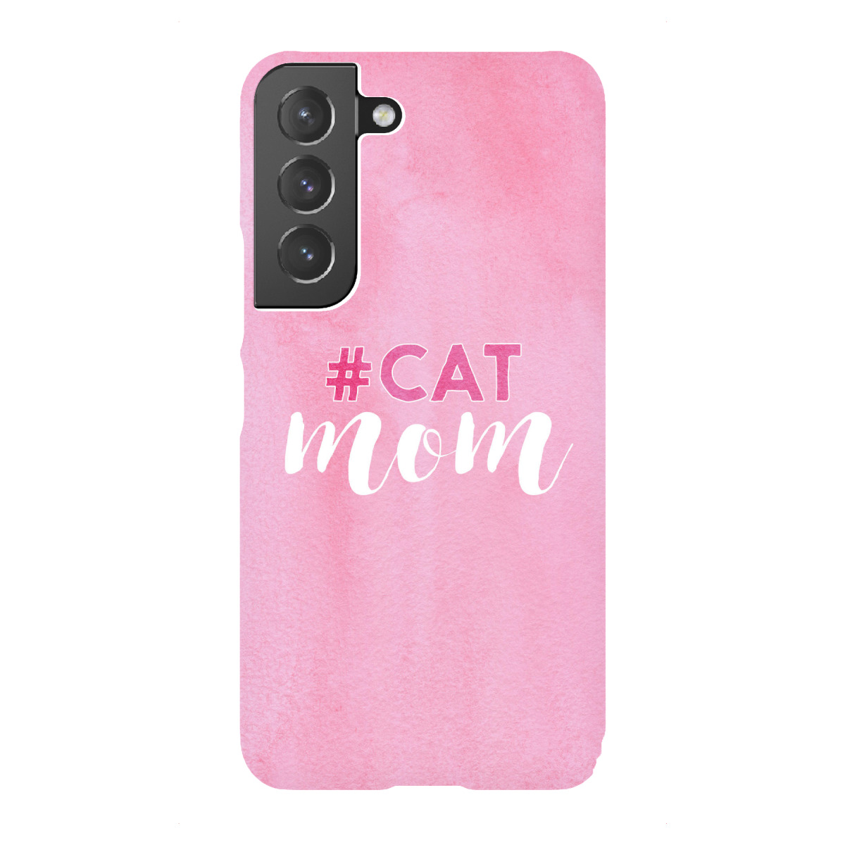 "#CAT mom"für Samsung Galaxy - Premium-Case Handyhülle artboxONE