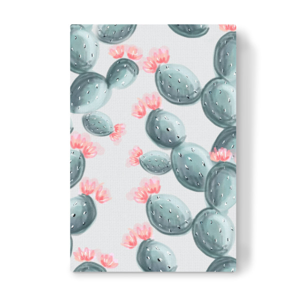 Leinwandbild "Flower Cactus" artboxONE - Natur,Floral,Festivals