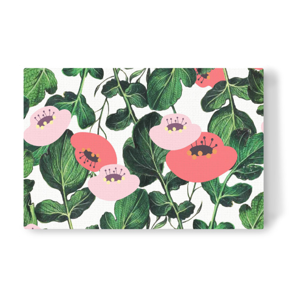 Leinwandbild "Parsnip and Poppies" artboxONE - Natur,Floral,Festivals