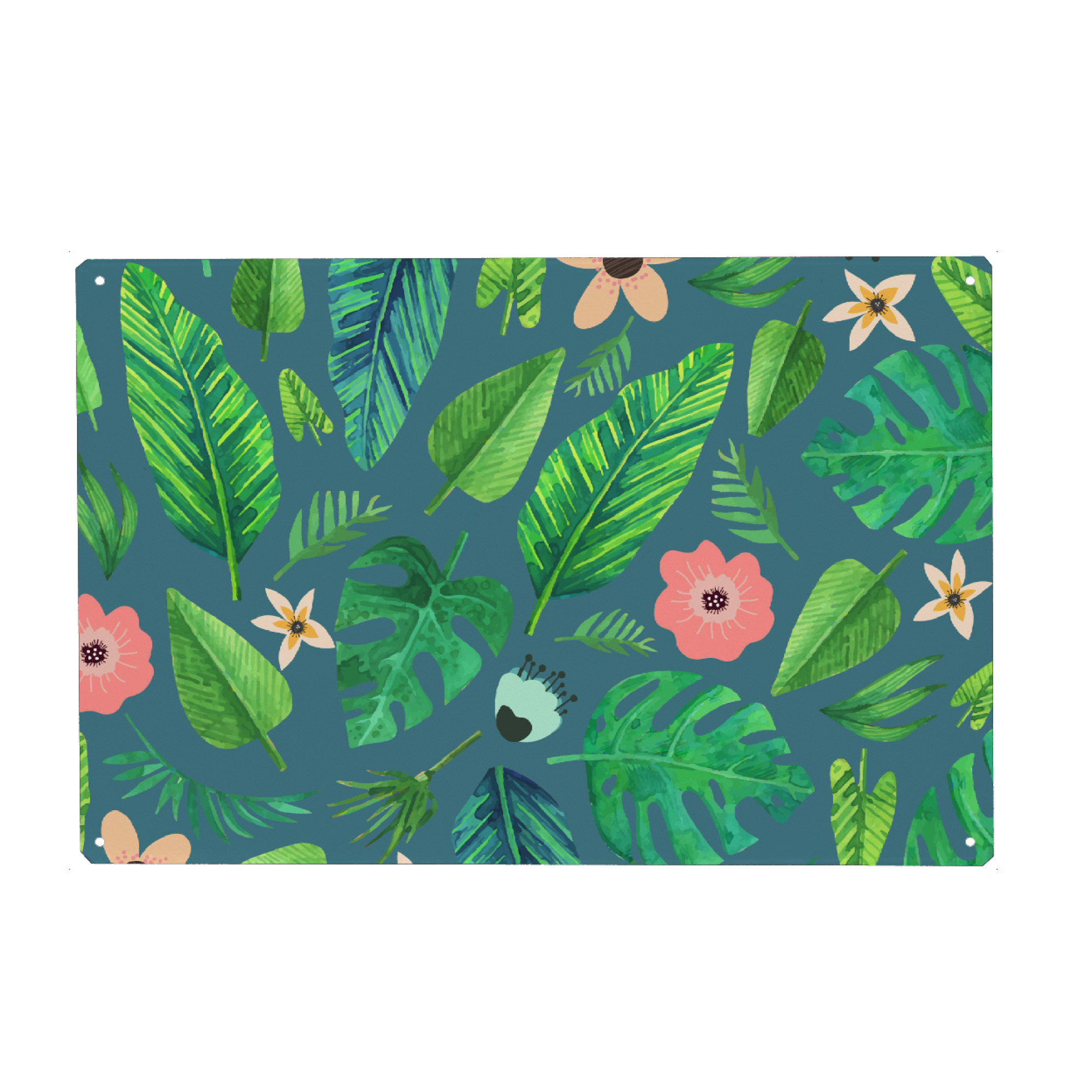 Metall Poster "Tropical Life" artboxONE - Natur,Floral,Festivals