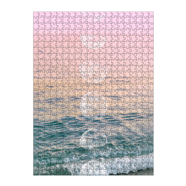 artboxONE Puzzle "Moontime Beach" artboxONE - Natur,Festivals