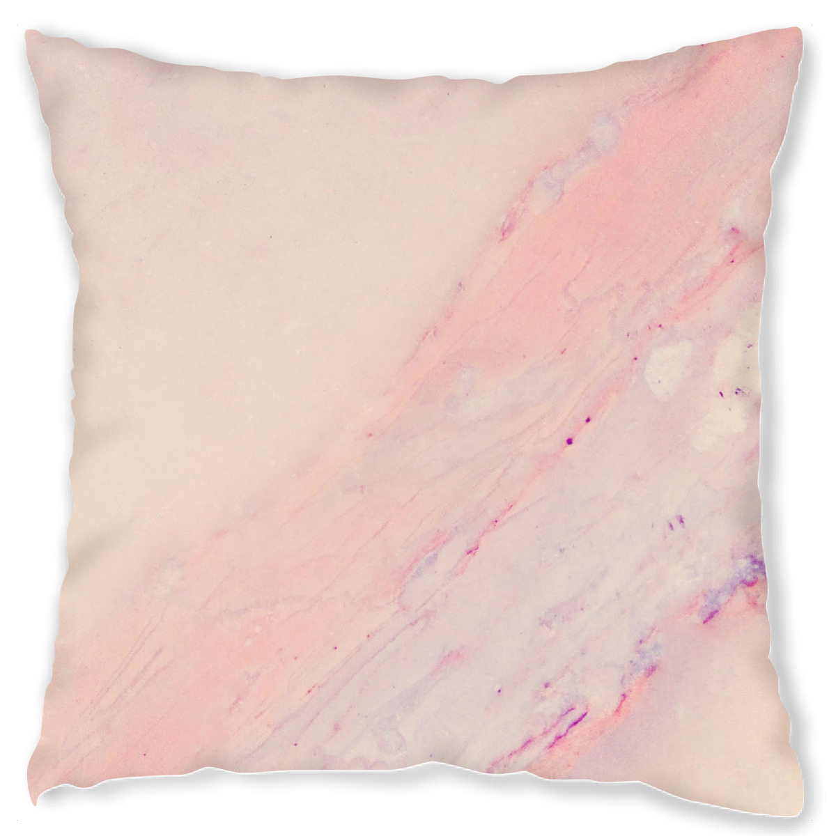 Design-Kissen "Sweet Pink Marble" artboxONE - Abstrakt,Architektur,Marmor - Marble,Pink,Pale,Sweet,Scandi,Scandinavian,Lovely,Girl,Minimal