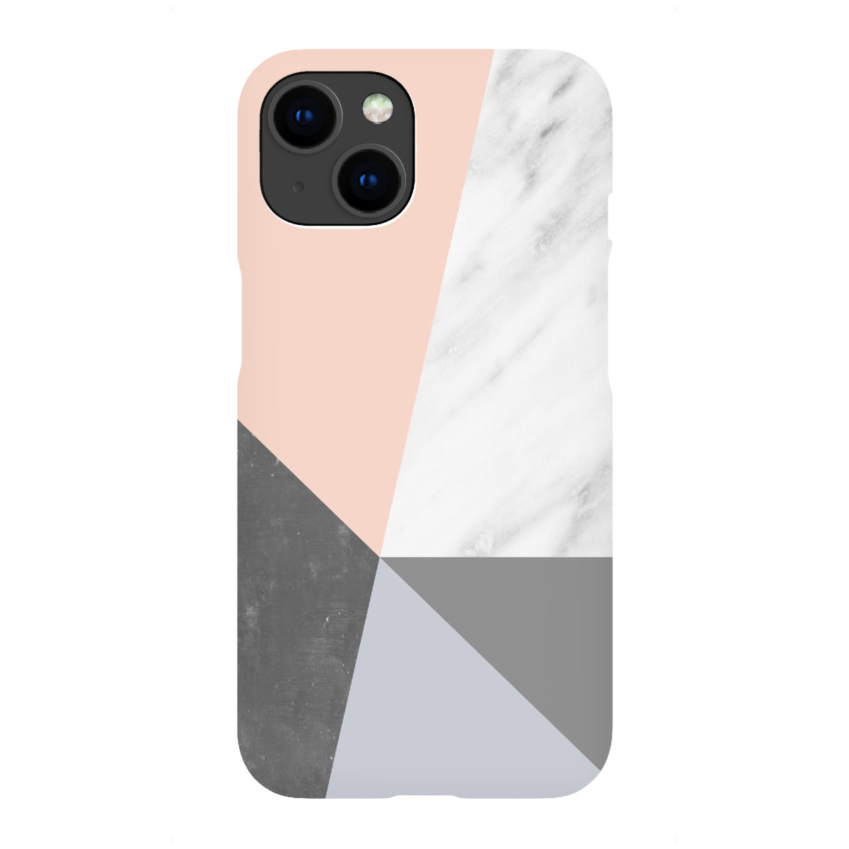 iPhone "Winter Collage with Marble" Premium-Case Handyhülle artboxONE