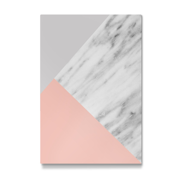 Galerie-Print "Marble and Pink Collage" 30x20 cm artboxONE