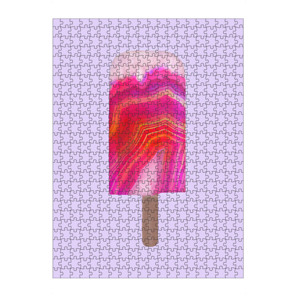 artboxONE Puzzle "Agate Popsicle" artboxONE - Essen & Trinken,Abstrakt,Marmor
