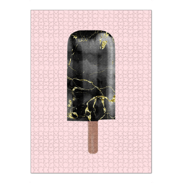 Puzzle Ravensburger "Marble Popsicle" artboxONE - Essen & Trinken,Abstrakt,Marmor
