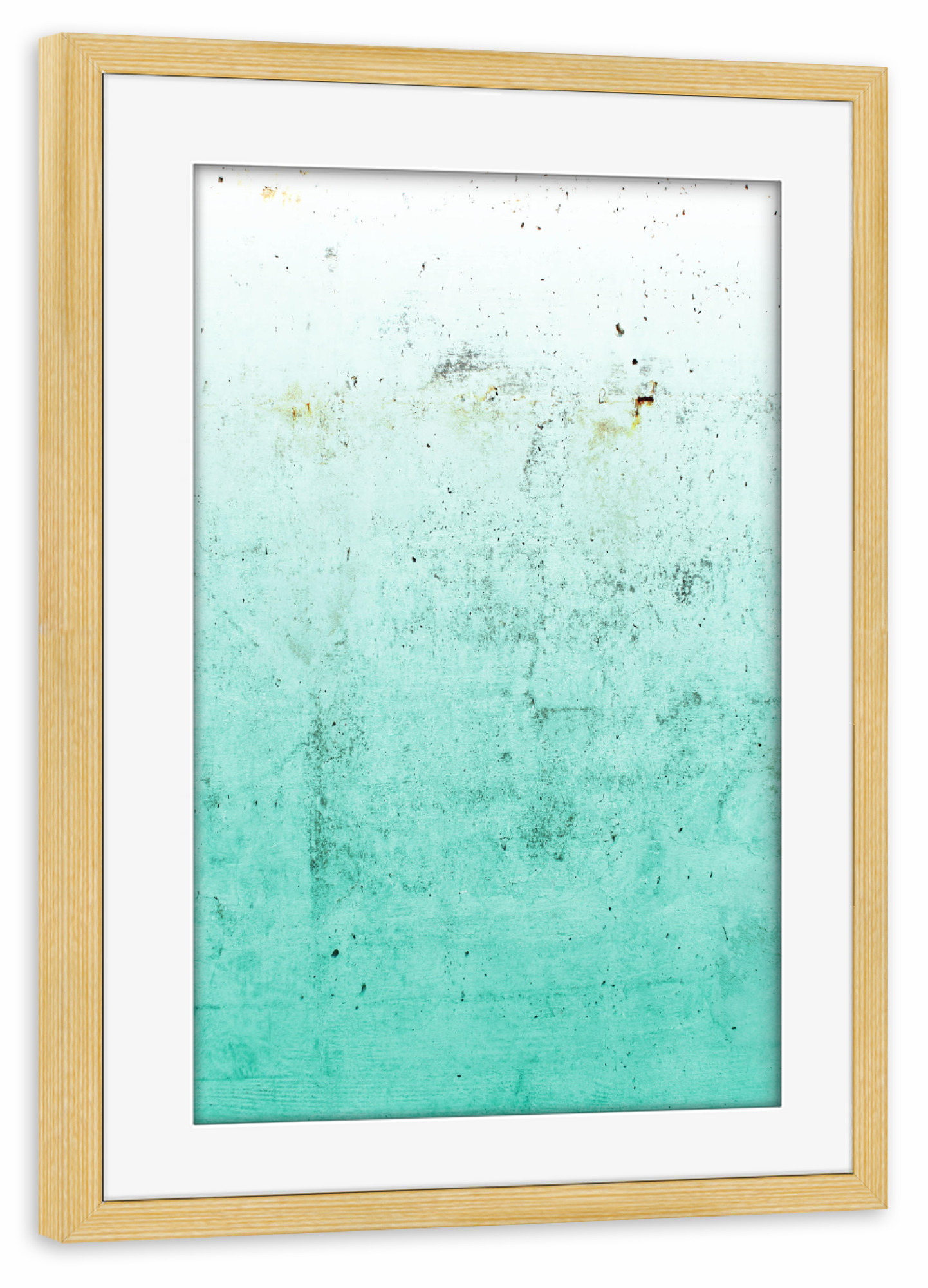 Poster mit Rahmen kiefer "Sea Concrete" artboxONE - Abstrakt,Architektur