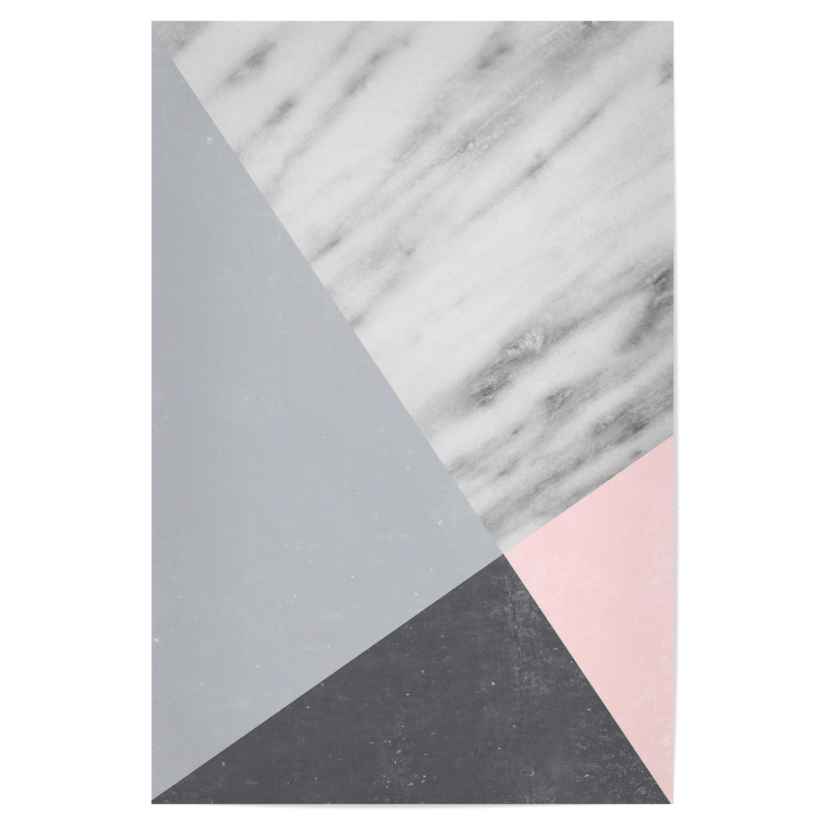 Neutral Collage With Marble Als Poster Bei Artboxone Kaufen