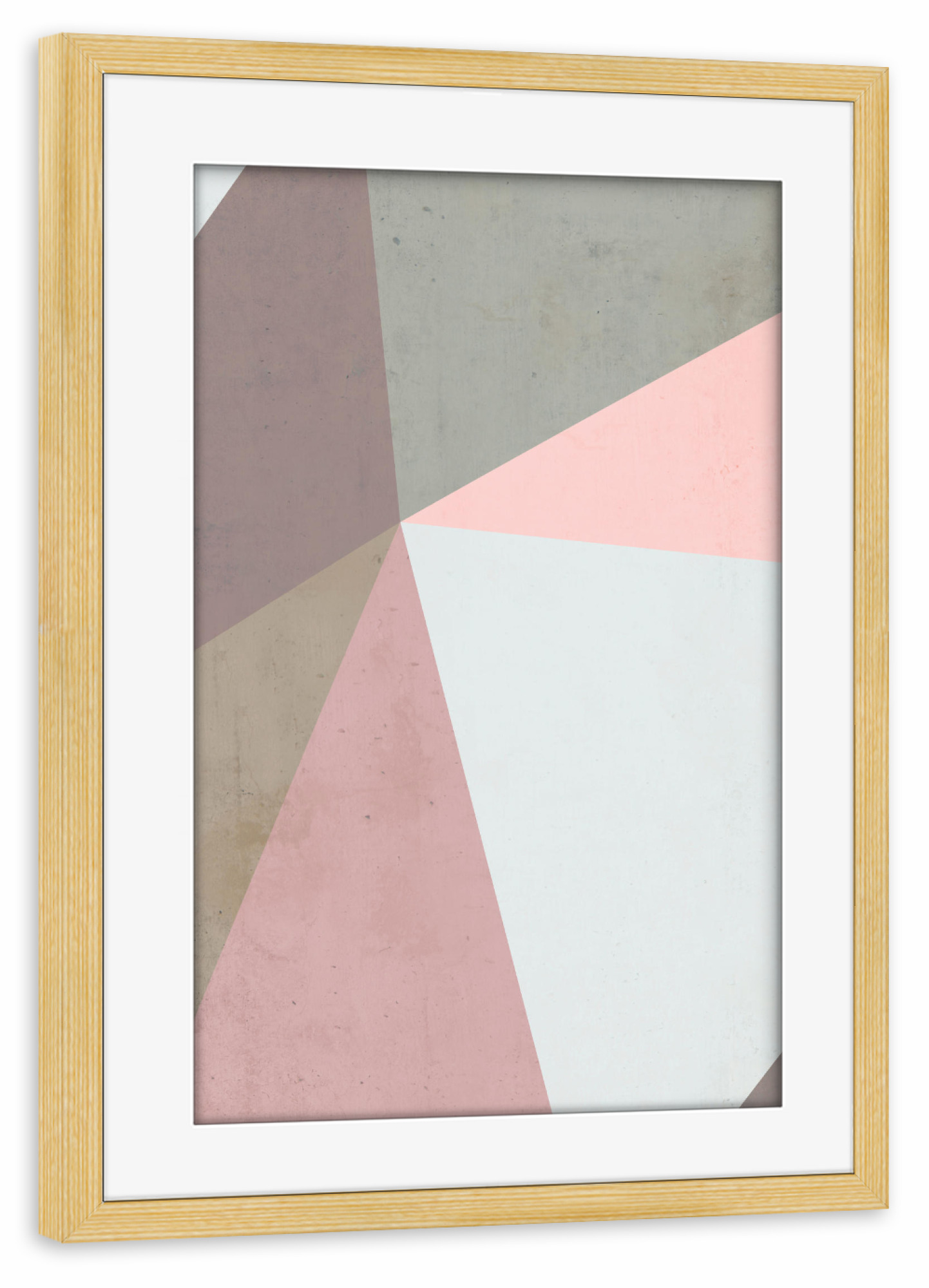 Poster mit Rahmen kiefer "Delicate Geometry" artboxONE - Abstrakt,Architektur,Geometrie