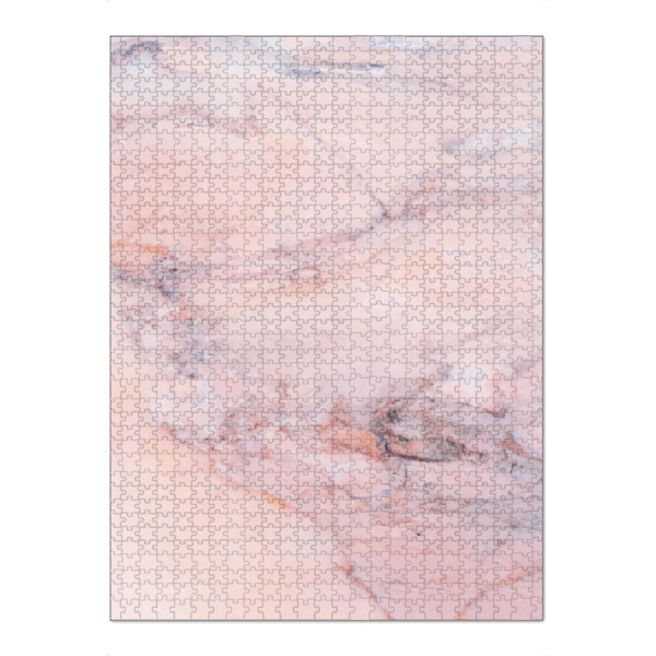 Puzzle Ravensburger "Blush Marble" artboxONE - Abstrakt,Architektur,Marmor - Pink,Blush,Marble,Scandi,Scandinavian,Abstract,Minimal,Soft,Color,Pastel