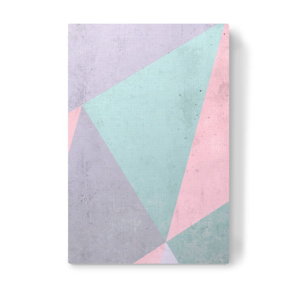 Leinwandbild "Floral Geometry" artboxONE - Abstrakt,Architektur,Geometrie