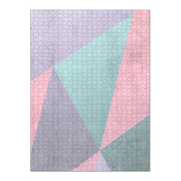 Puzzle Ravensburger "Floral Geometry" artboxONE - Abstrakt,Architektur,Geometrie