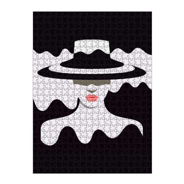 artboxONE Puzzle "Woman in Hat" artboxONE - Reise,Fashion
