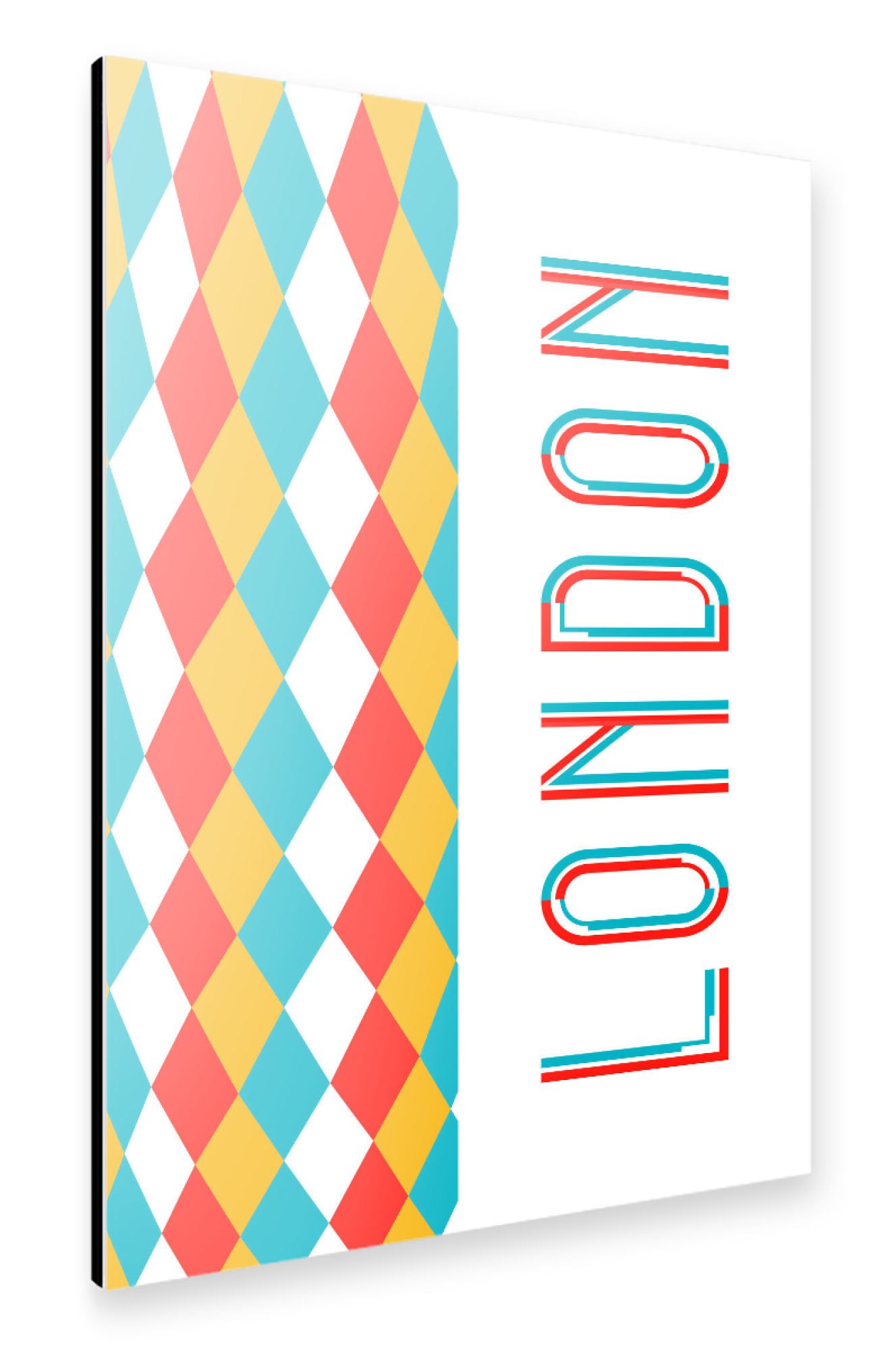 Alu-Dibond "London 12" 75x50 cm artboxONE