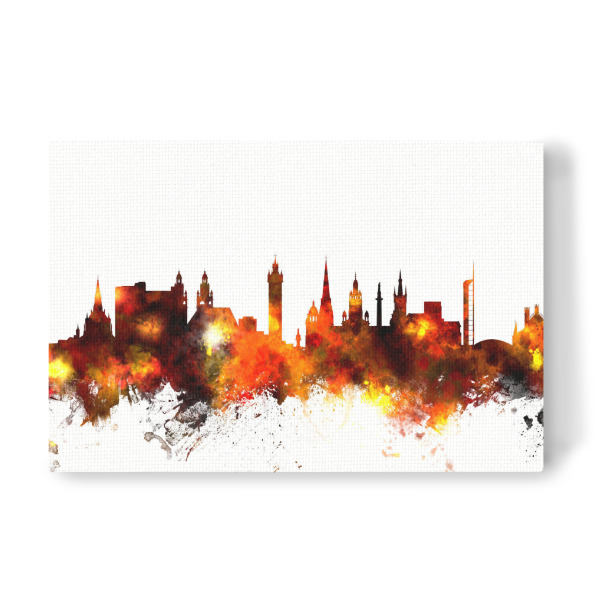 Leinwandbild "Glasgow Scotland Skyline 5" artboxONE - Städte,Reise
