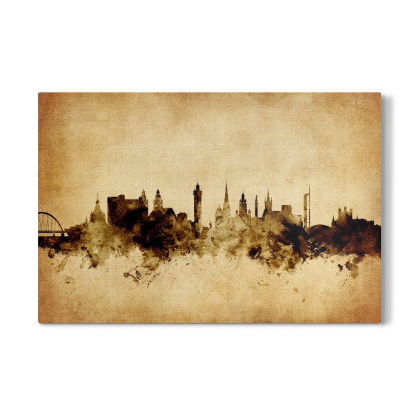 Galerie-Print "Glasgow Scotland Skyline 4" 30x20 cm artboxONE